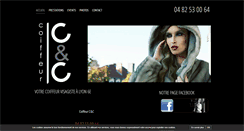 Desktop Screenshot of coiffeur-cc.fr